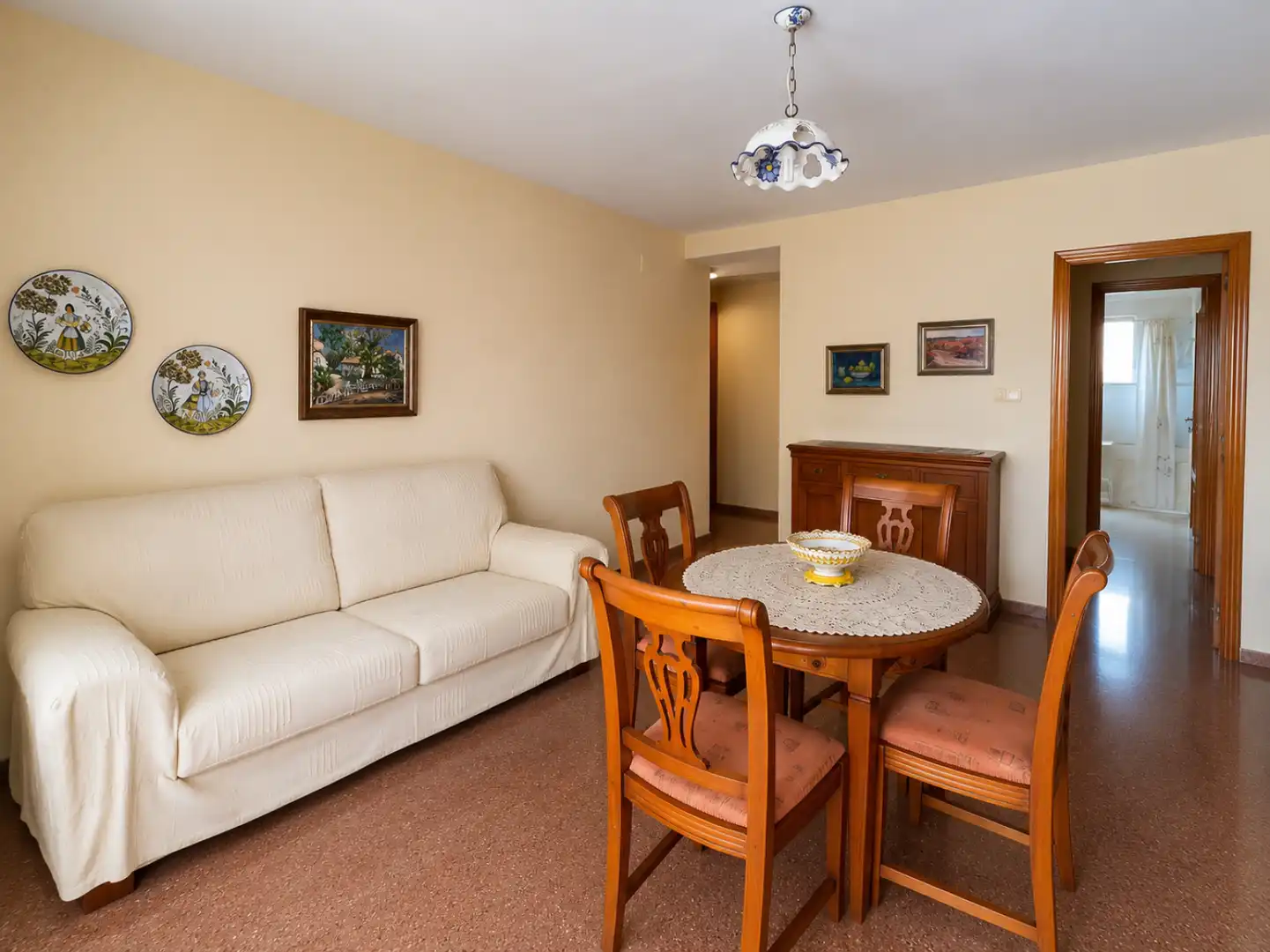 Living room of Flat for rent in Sueca  with Terrace