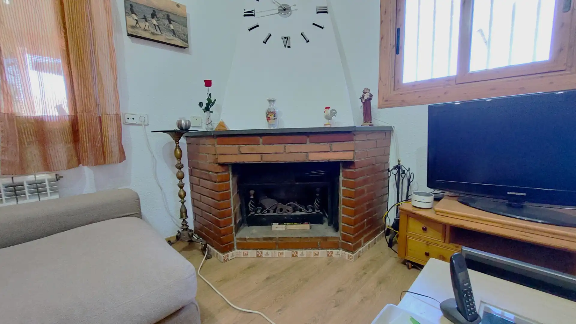 Sala d'estar de Casa o xalet en venda en Sant Llorenç Savall amb Calefacció, Jardí privat i Terrassa