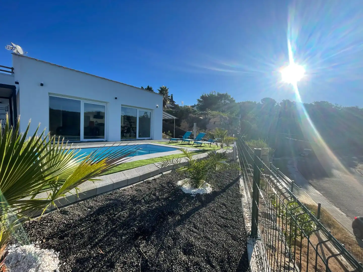 Vista exterior de Casa o chalet en venta en Vidreres con Calefacción, Jardín privado y Terraza