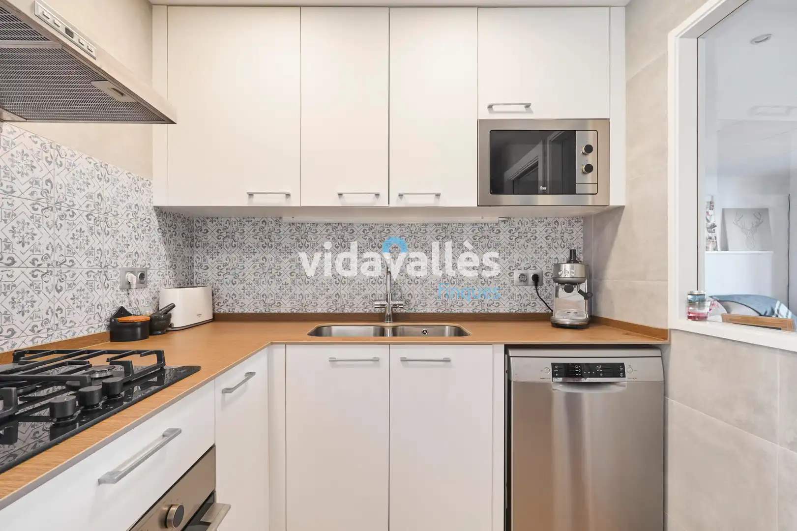 Kitchen of Attic for sale in Granollers  with Air Conditioner, Heating and Parquet flooring