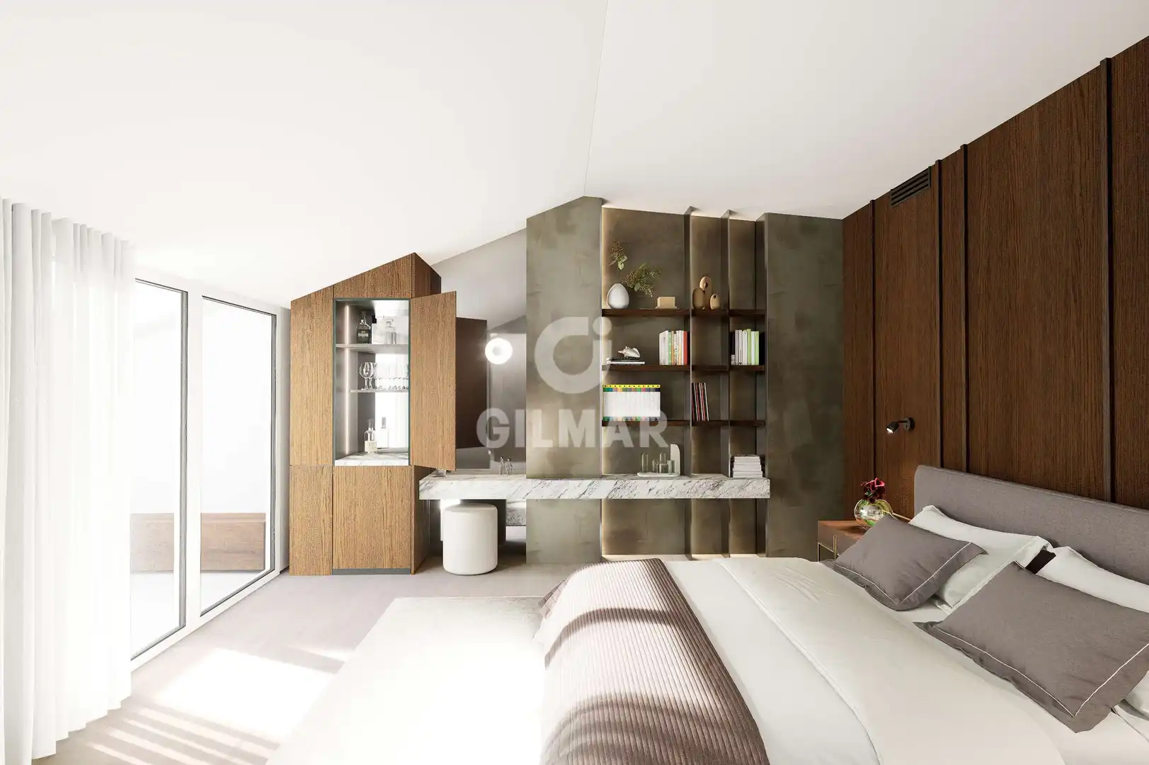 Bedroom of Duplexes for sale in Madrid  with Heating and Balcony