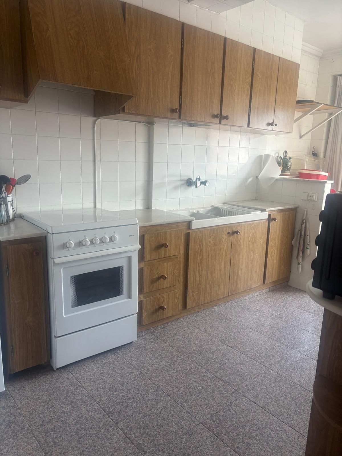 Kitchen of Flat for sale in Alcoy / Alcoi  with Terrace, Storage room and Furnished