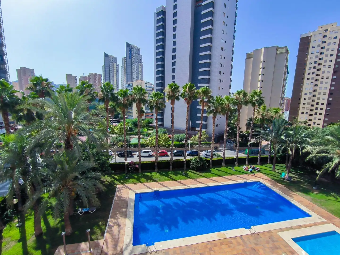 Piscina de Apartament en venda en Benidorm amb Calefacció, Moblat i Piscina comunitària