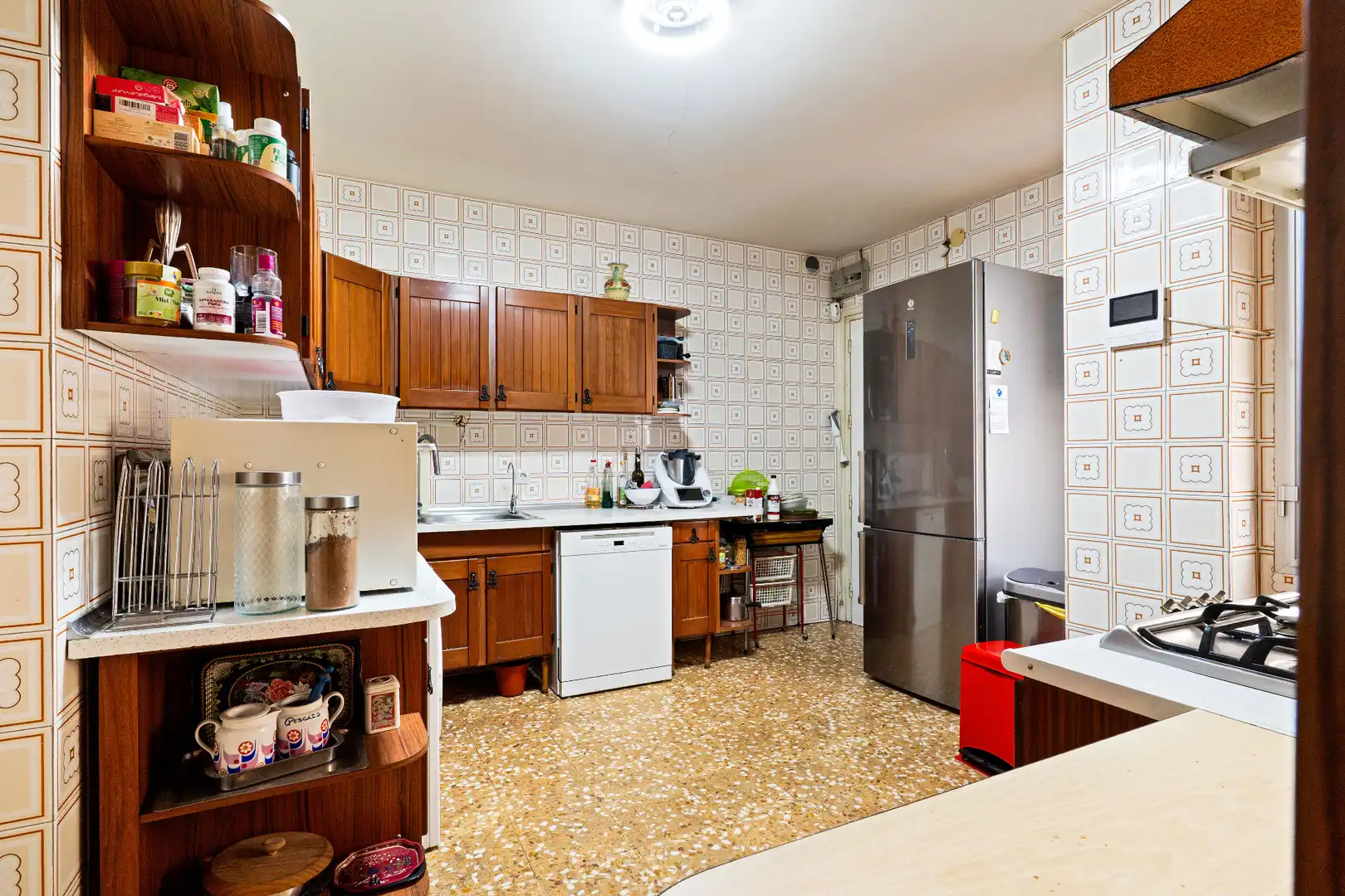 Küche von Wohnung zum Verkauf in Madrid mit Heizung, Parkett und Abstellraum
