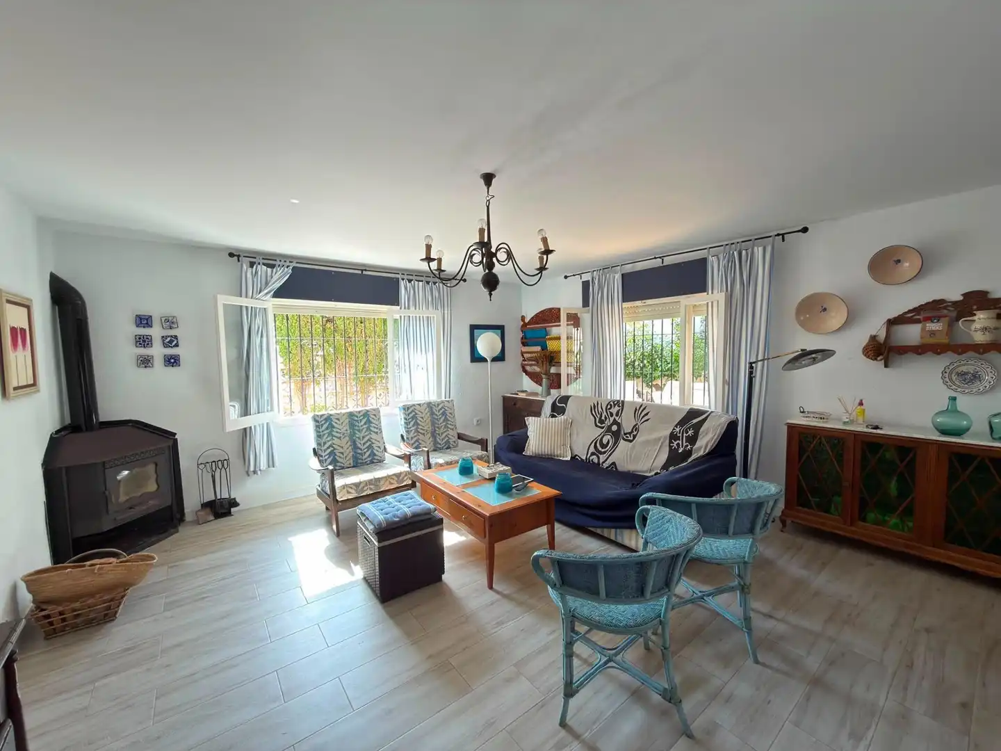 Sala de estar de Casa o chalet en venta en Águilas con Aire acondicionado, Terraza y Trastero