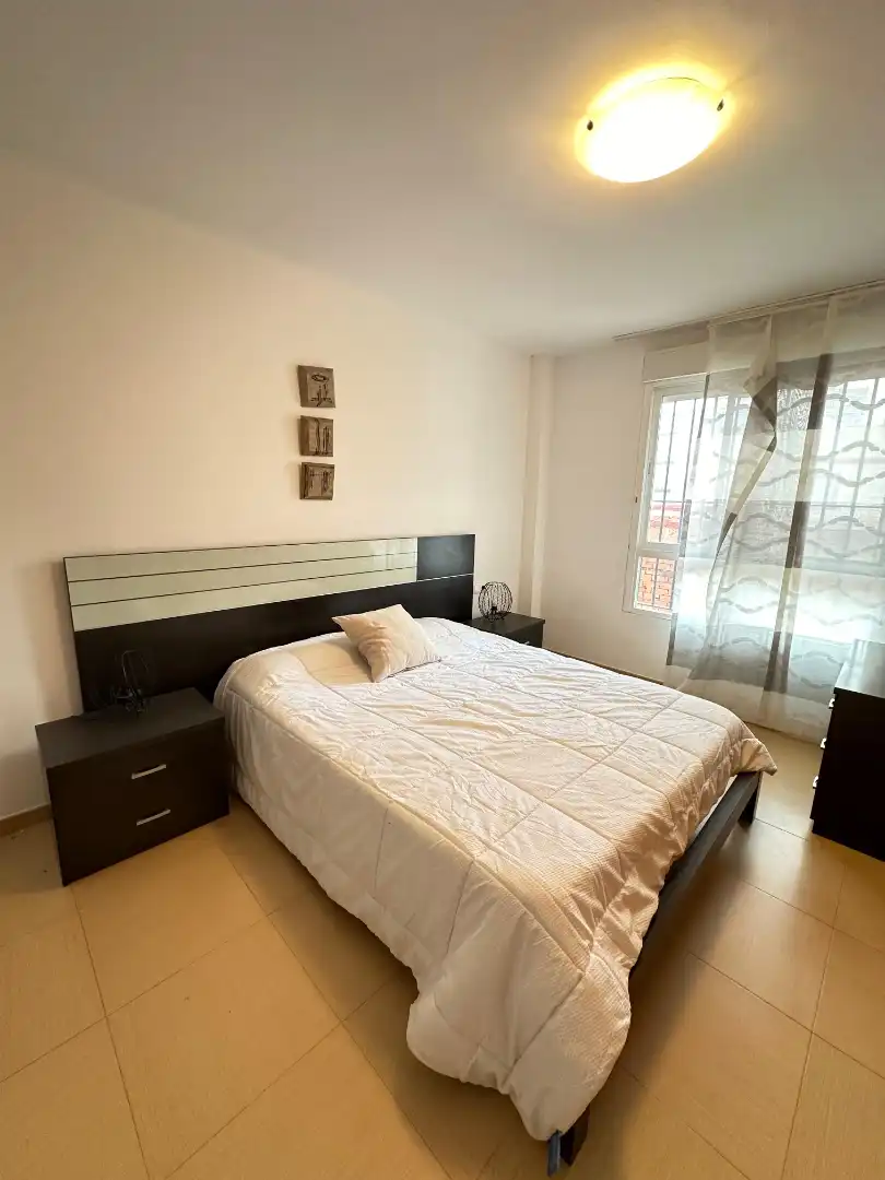Bedroom of Flat for rent in Vila-real  with Air Conditioner, Heating and Furnished