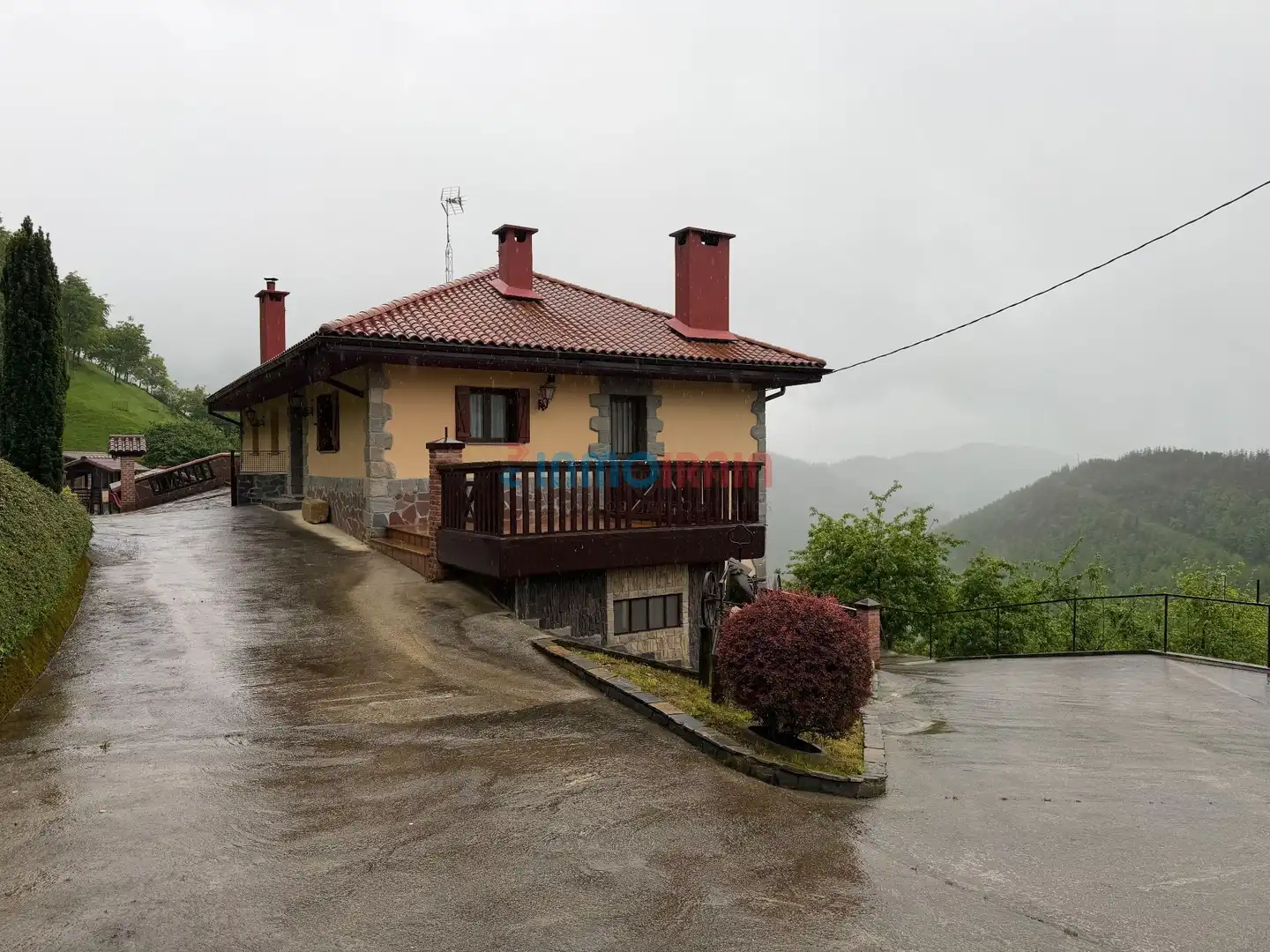 Vista exterior de Casa o chalet en venta en Zaldibia con Calefacción y Trastero