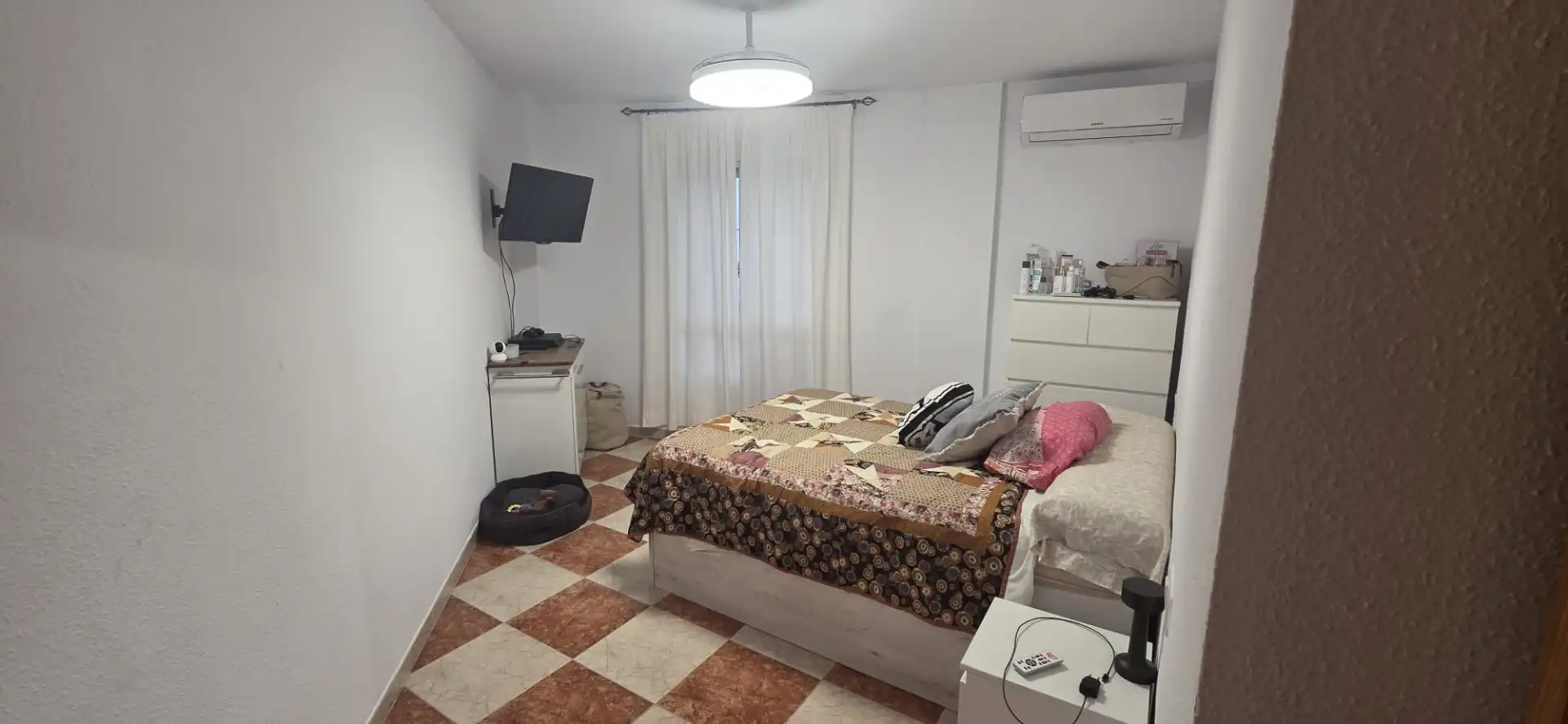 Schlafzimmer von Wohnung zum Verkauf in Alhaurín de la Torre mit Klimaanlage und Waschmaschine