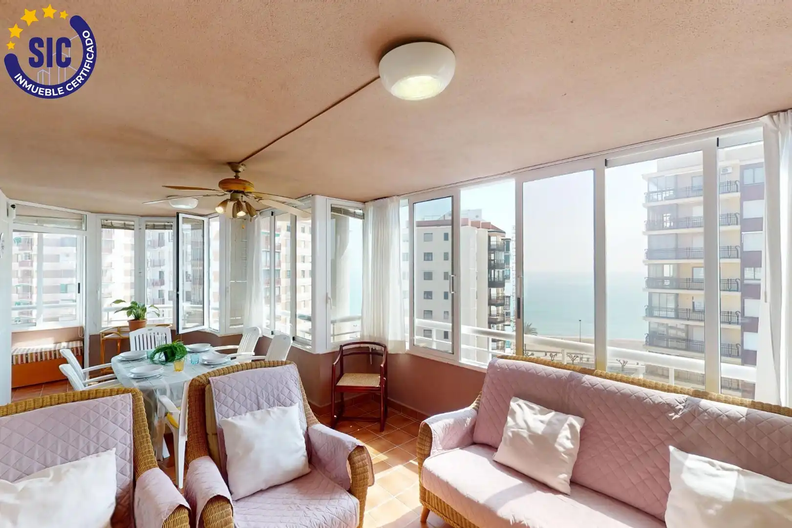 Sala de estar de Apartamento en venta en Benicasim / Benicàssim con Jardín privado, Terraza y Trastero