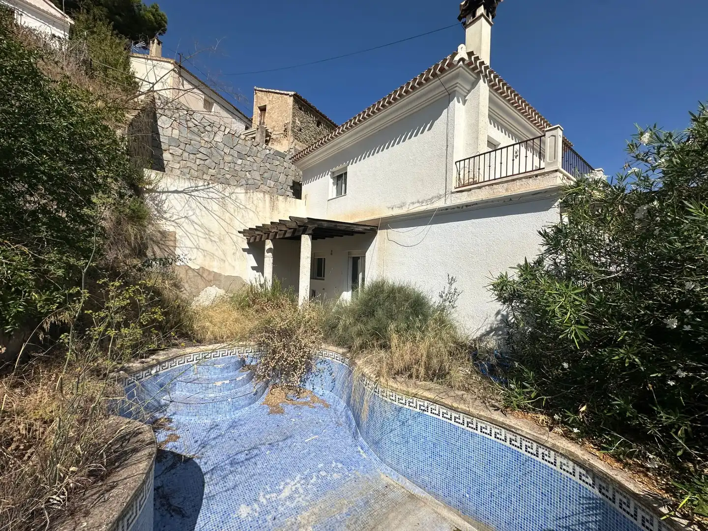 Vista exterior de Casa o chalet en venta en Lucainena de las Torres con Jardín privado y Terraza