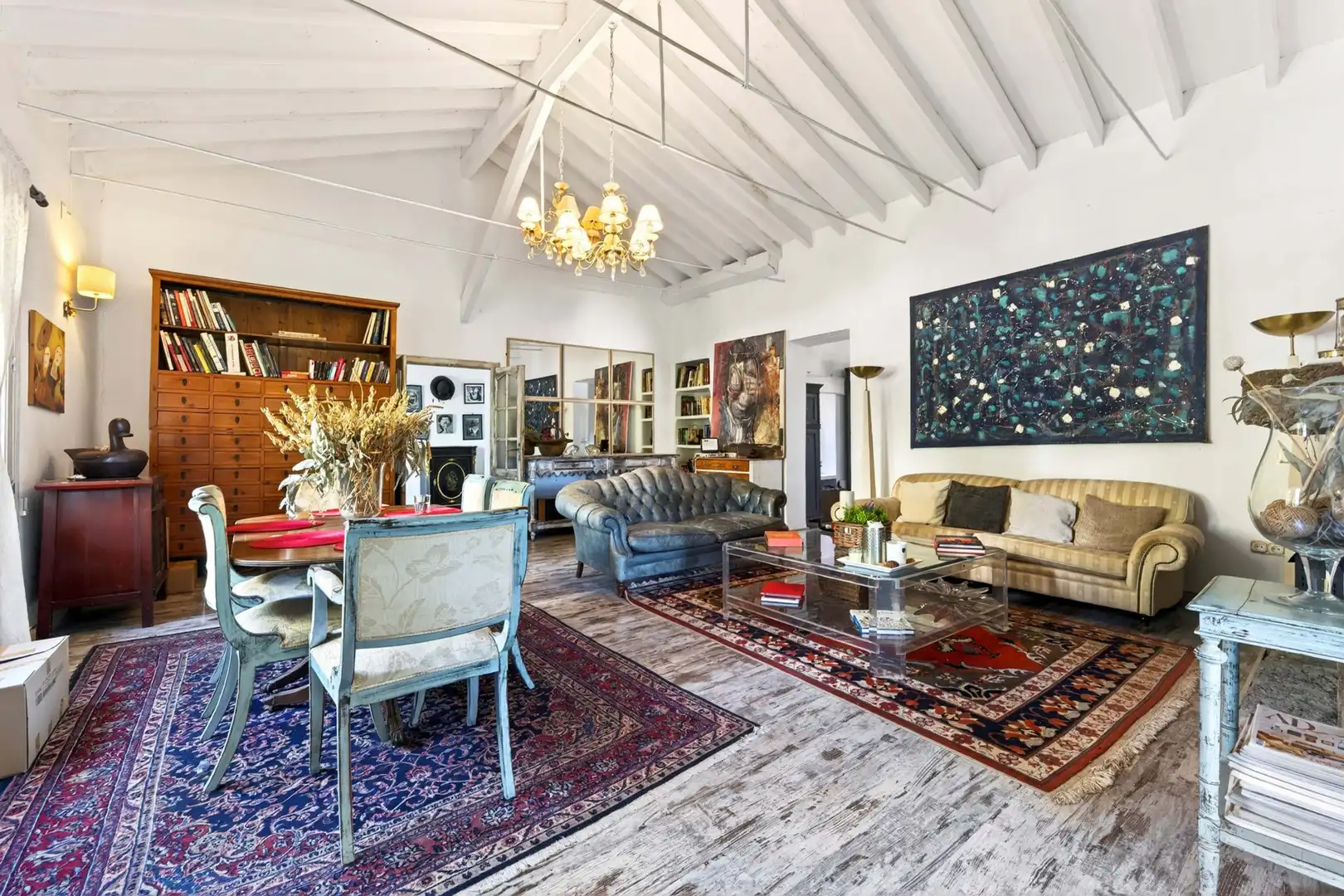 Living room of Houses for sale in Torremolinos  with Air Conditioner, Private garden and Terrace