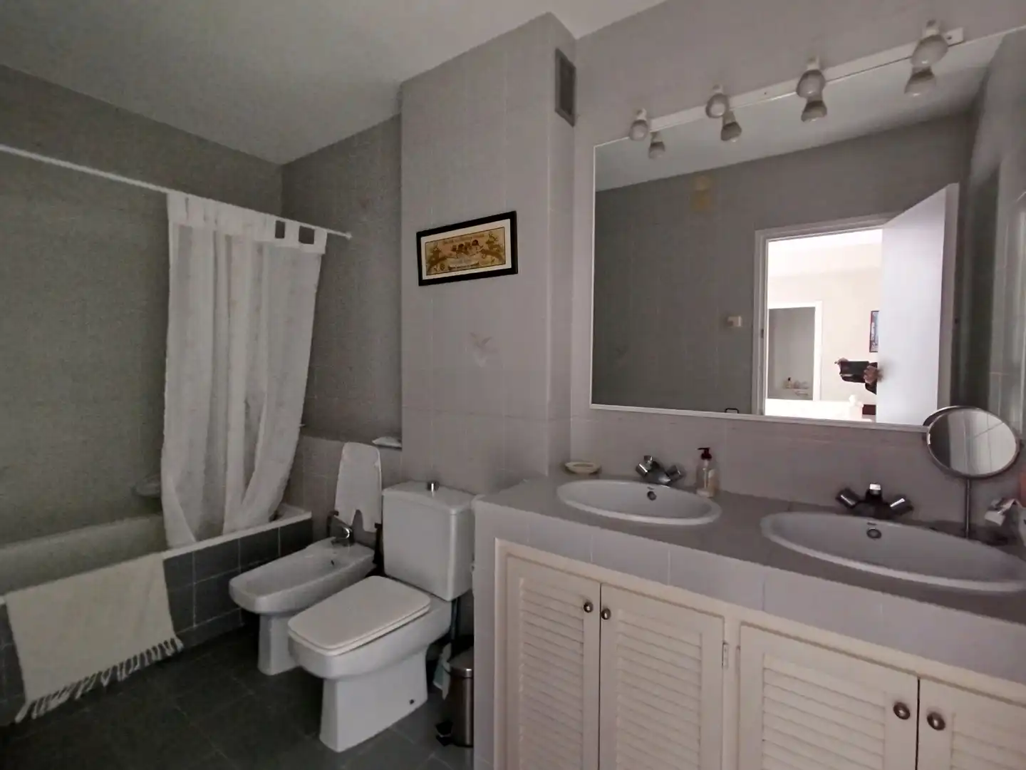 Baño de Casa o chalet en venta en Barcelona con Aire acondicionado, Calefacción y Jardín privado