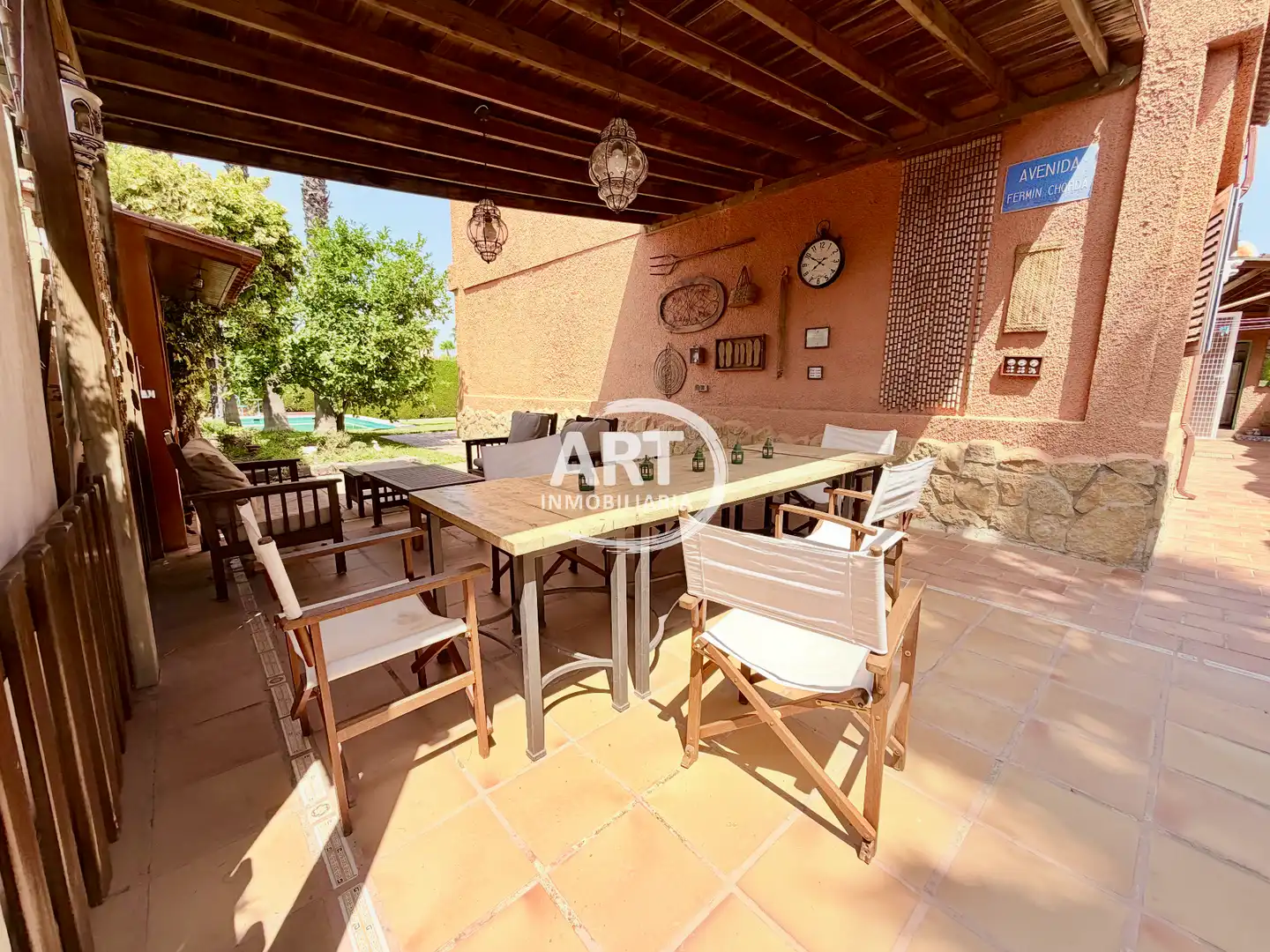 Jardí de Casa o xalet en venda en San Antonio de Benagéber amb Aire condicionat, Calefacció i Jardí privat