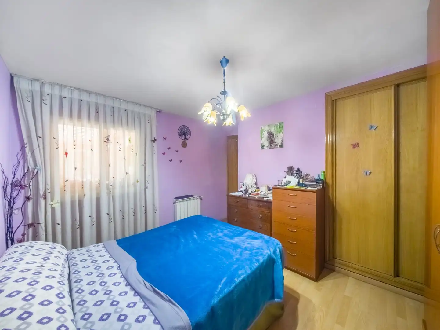 Schlafzimmer von Wohnung zum Verkauf in Madrid mit Heizung, Terrasse und Balkon