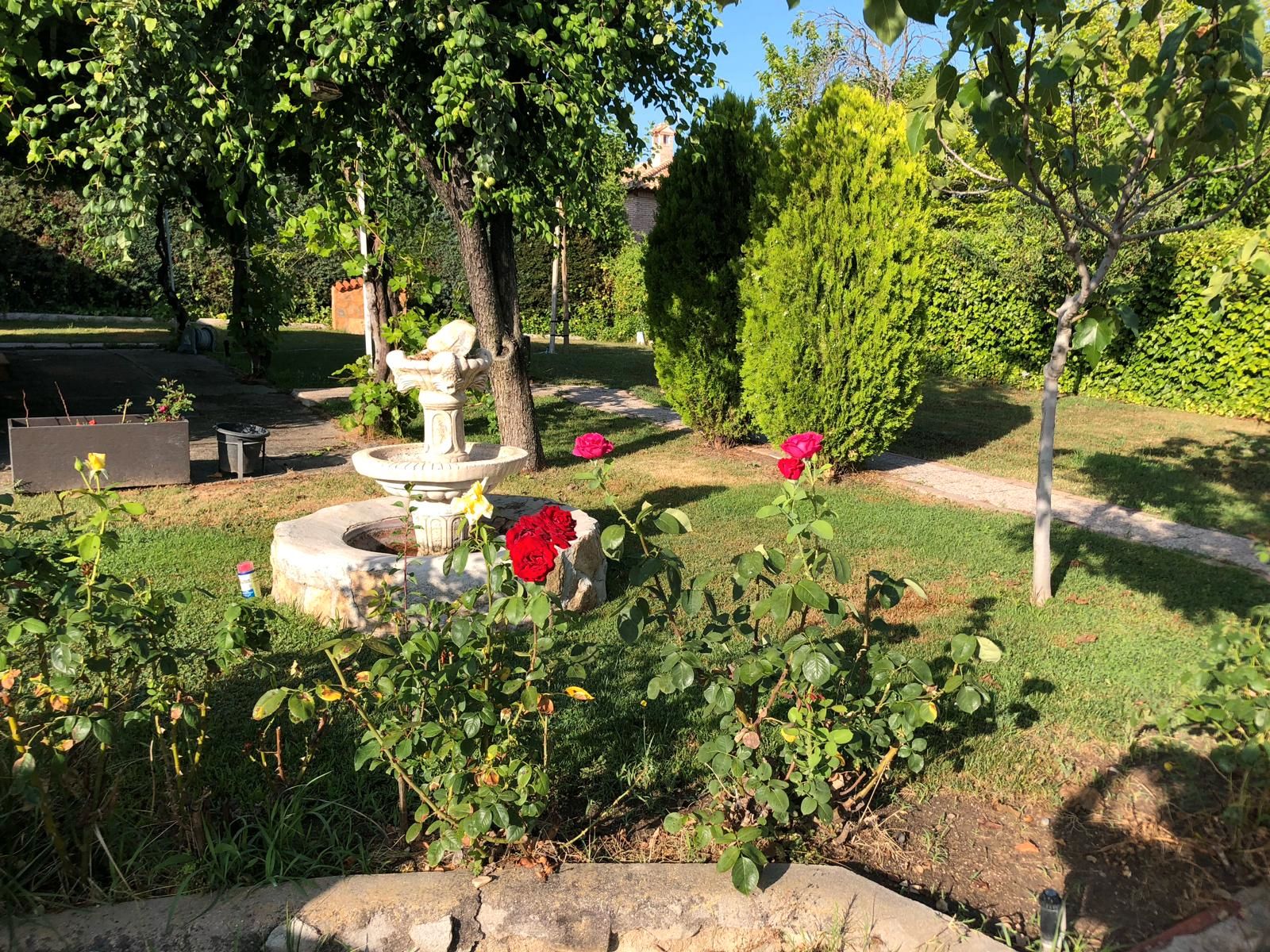 Jardí de Casa o xalet en venda en Hormigos amb Calefacció, Terrassa i Moblat