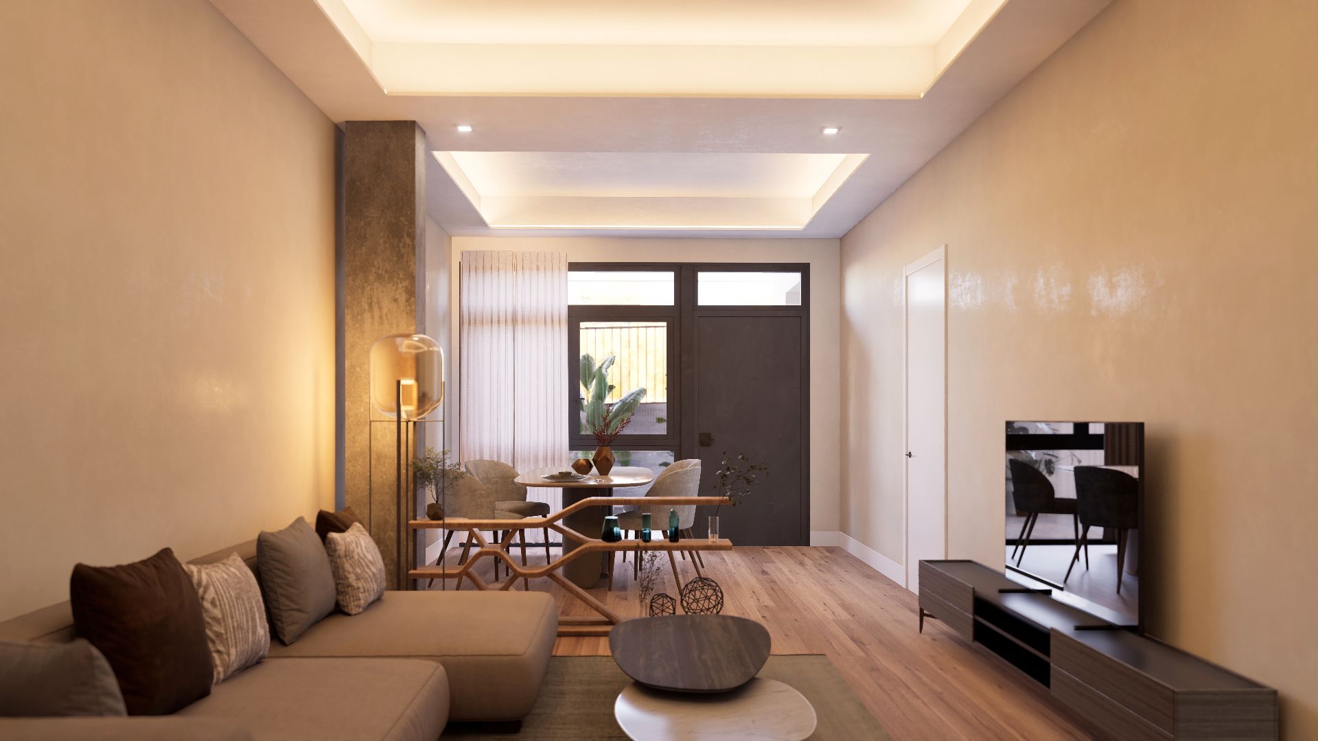 Living room of Loft for sale in Villanueva del Pardillo  with Air Conditioner, Heating and Storage room