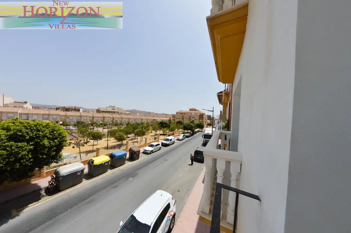 Exterior view of Flat for sale in Albox  with Air Conditioner, Terrace and Furnished