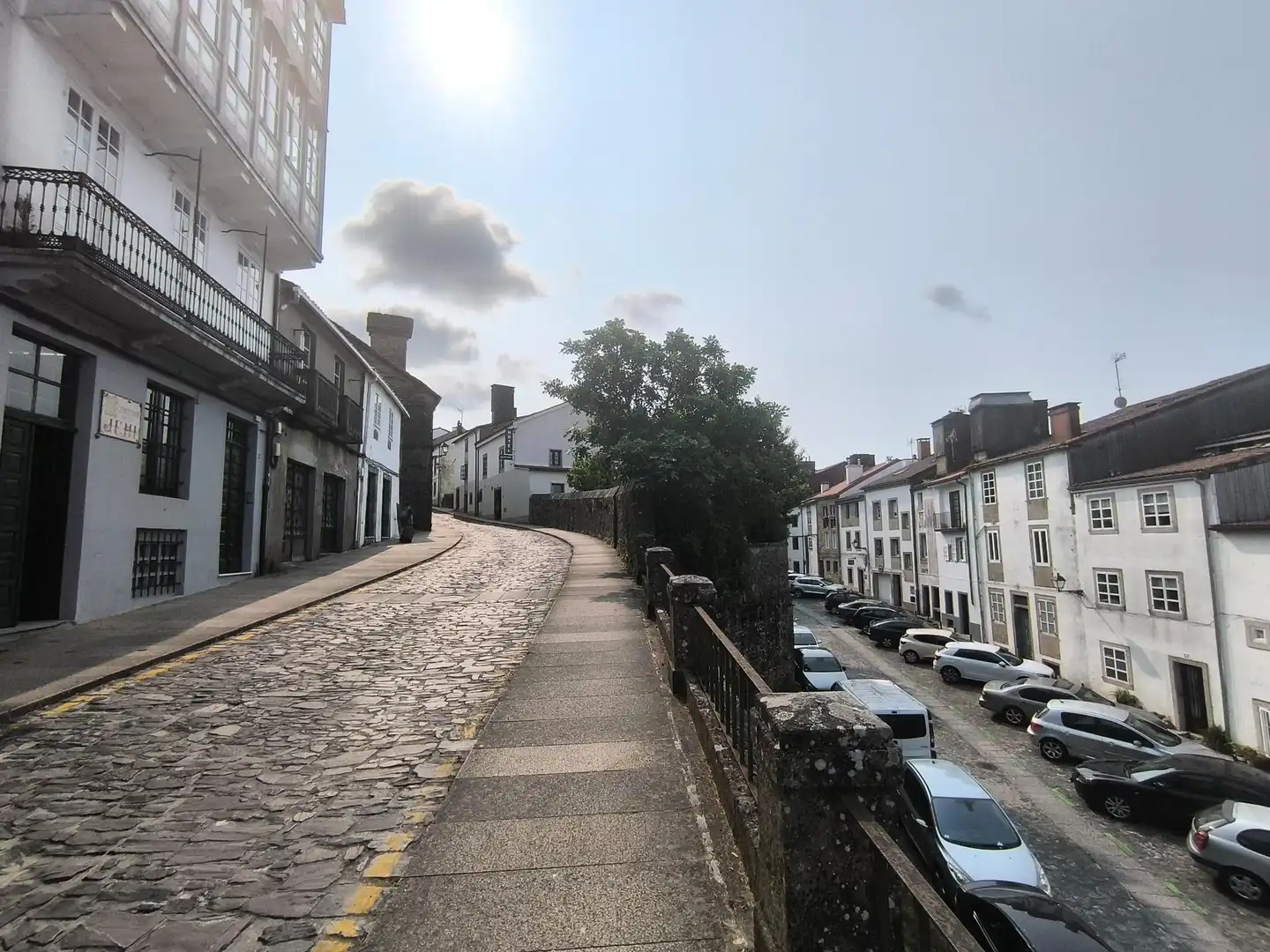Vista exterior de Casa o chalet en venta en Santiago de Compostela  con Terraza