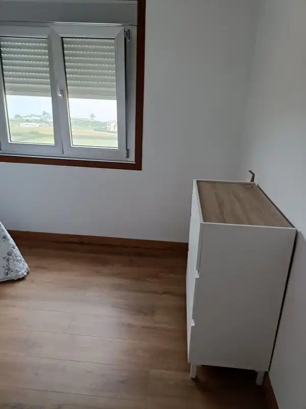 Bedroom of Flat for rent in Foz  with Heating, Furnished and Oven
