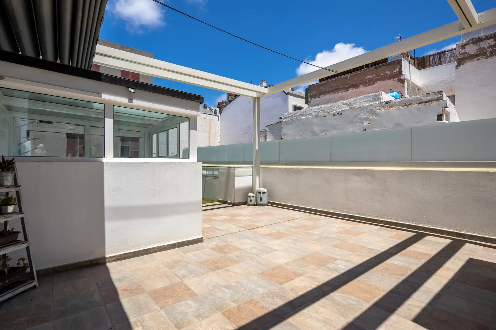 Terrassa de Casa adosada en venda en Las Palmas de Gran Canaria amb Aire condicionat, Calefacció i Terrassa