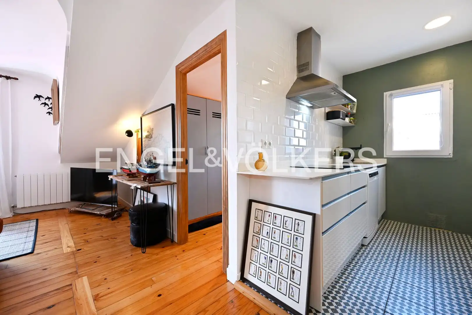 Kitchen of Attic for sale in Santander  with Heating, Furnished and Balcony
