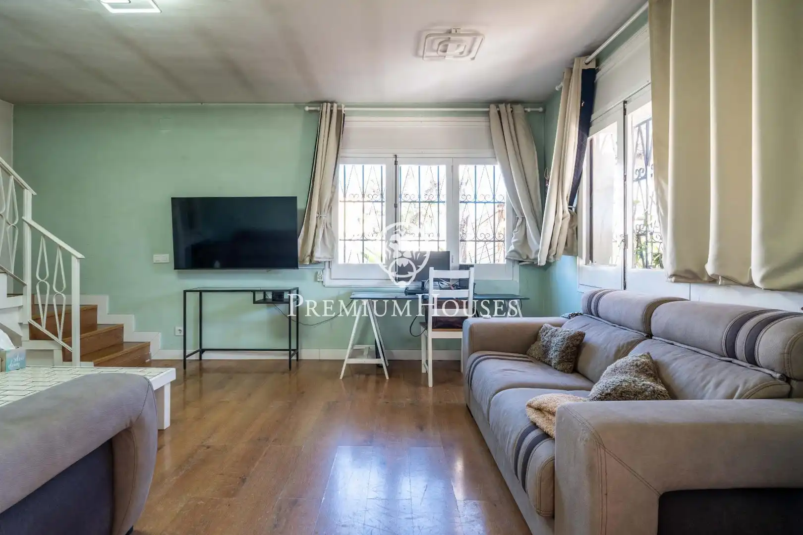 Living room of Houses for sale in Sant Pere de Ribes  with Heating, Private garden and Terrace
