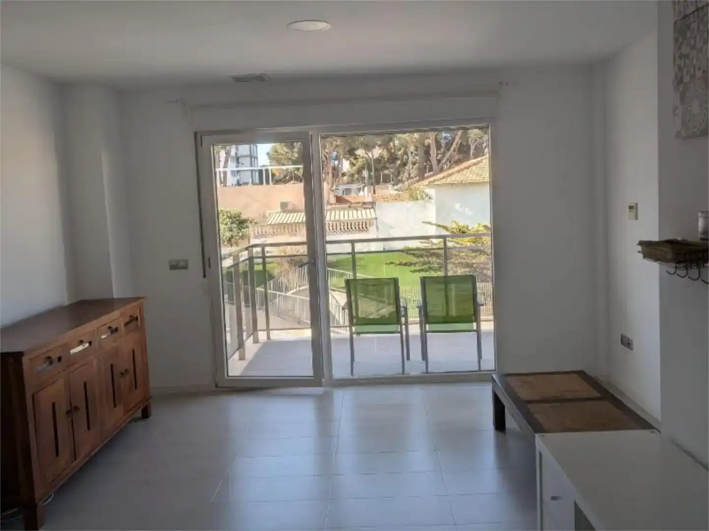 Terrasse von Wohnungen zur Miete in El Campello mit Klimaanlage und Schwimmbad