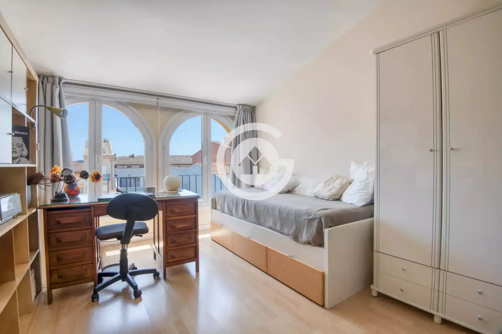 Habitación de Casa adosada en venta en Palafrugell con Calefacción, Parquet y Terraza