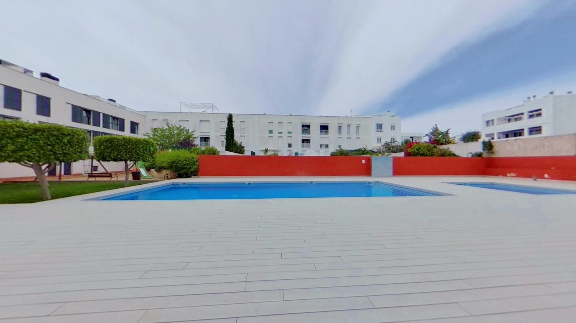Swimming pool of Flat for sale in Ciutadella de Menorca  with Air Conditioner, Private garden and Terrace