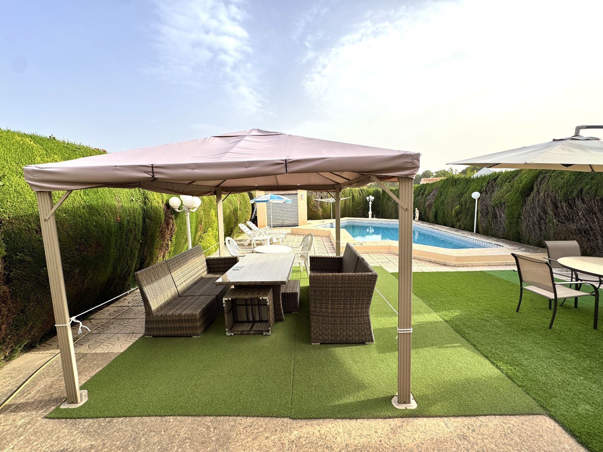 Terrassa de Casa o xalet en venda en Benidorm amb Aire condicionat, Calefacció i Jardí privat