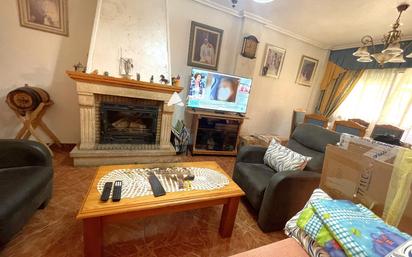 Living room of Single-family semi-detached for sale in San Vicente del Raspeig / Sant Vicent del Raspeig  with Air Conditioner and Terrace