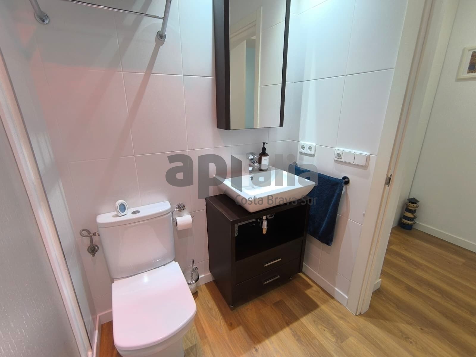 Bathroom of Apartment for sale in Lloret de Mar  with Air Conditioner, Heating and Parquet flooring