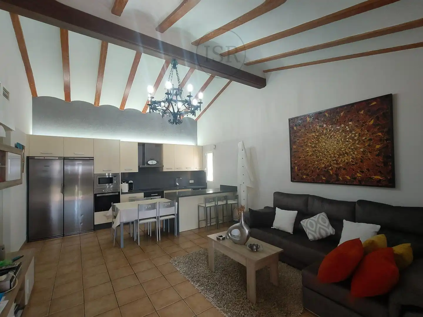 Sala d'estar de Casa o xalet en venda en Cuevas del Almanzora amb Aire condicionat, Jardí privat i Terrassa
