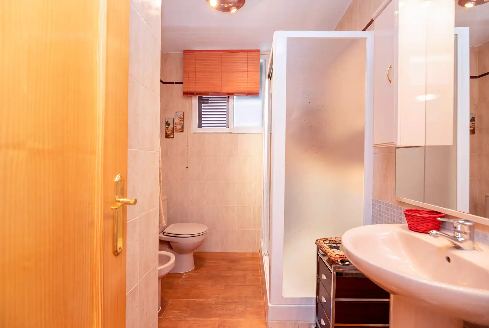 Baño de Casa adosada en venta en Alpedrete con Calefacción, Jardín privado y Trastero