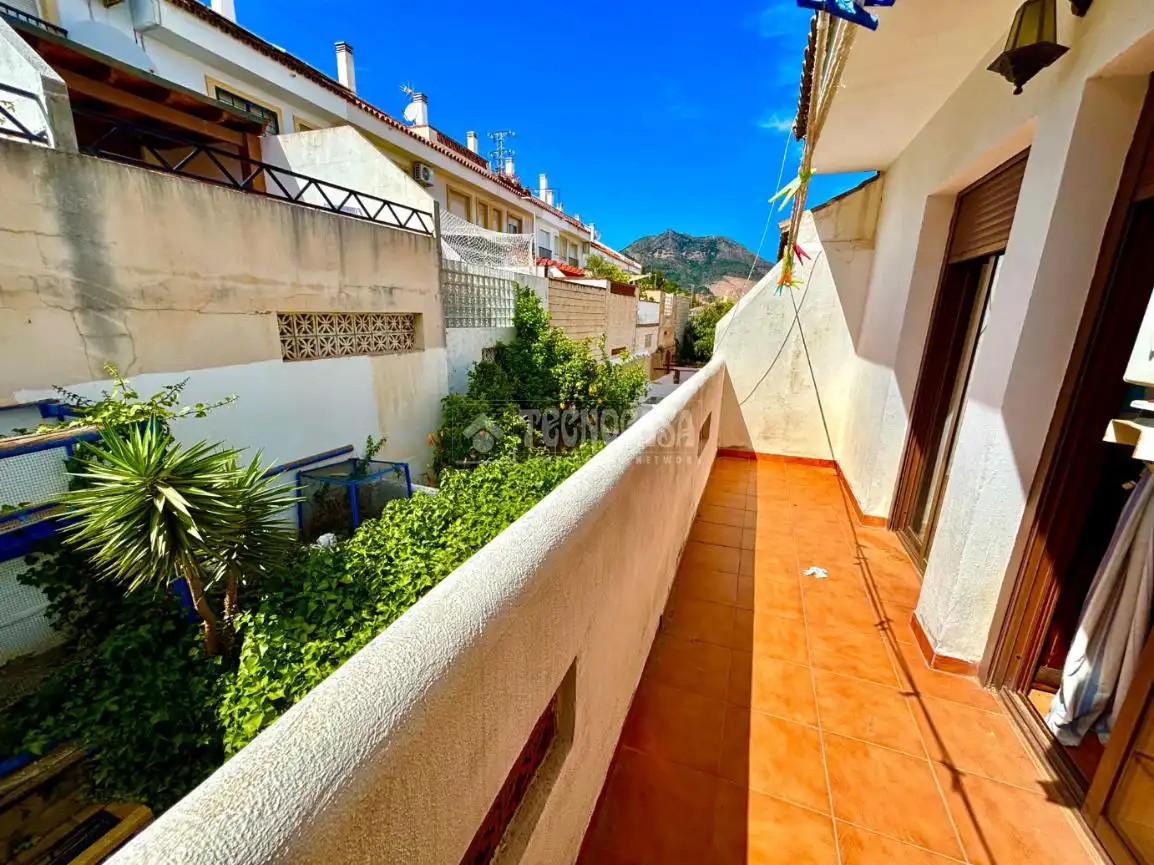 Exterior view of Detached homes for sale in Benalmádena  with Air Conditioner, Heating and Terrace