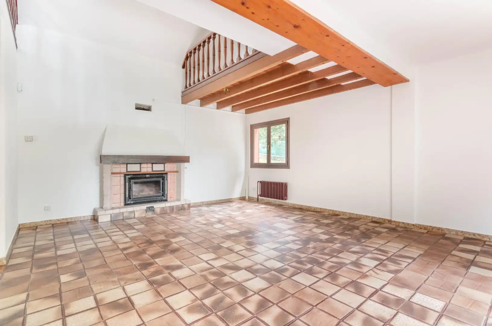 Living room of Houses for sale in Noreña  with Heating, Private garden and Terrace