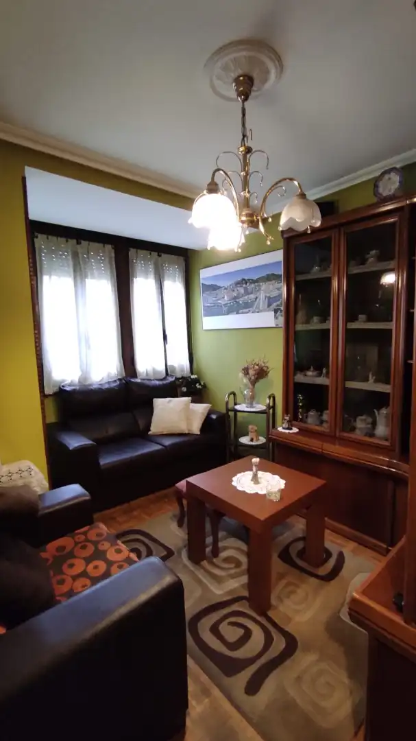 Wohnzimmer von Wohnung zum Verkauf in Zaldibar mit Möbliert