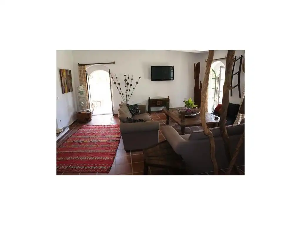 Sala de estar de Finca rústica en venta en Benahavís