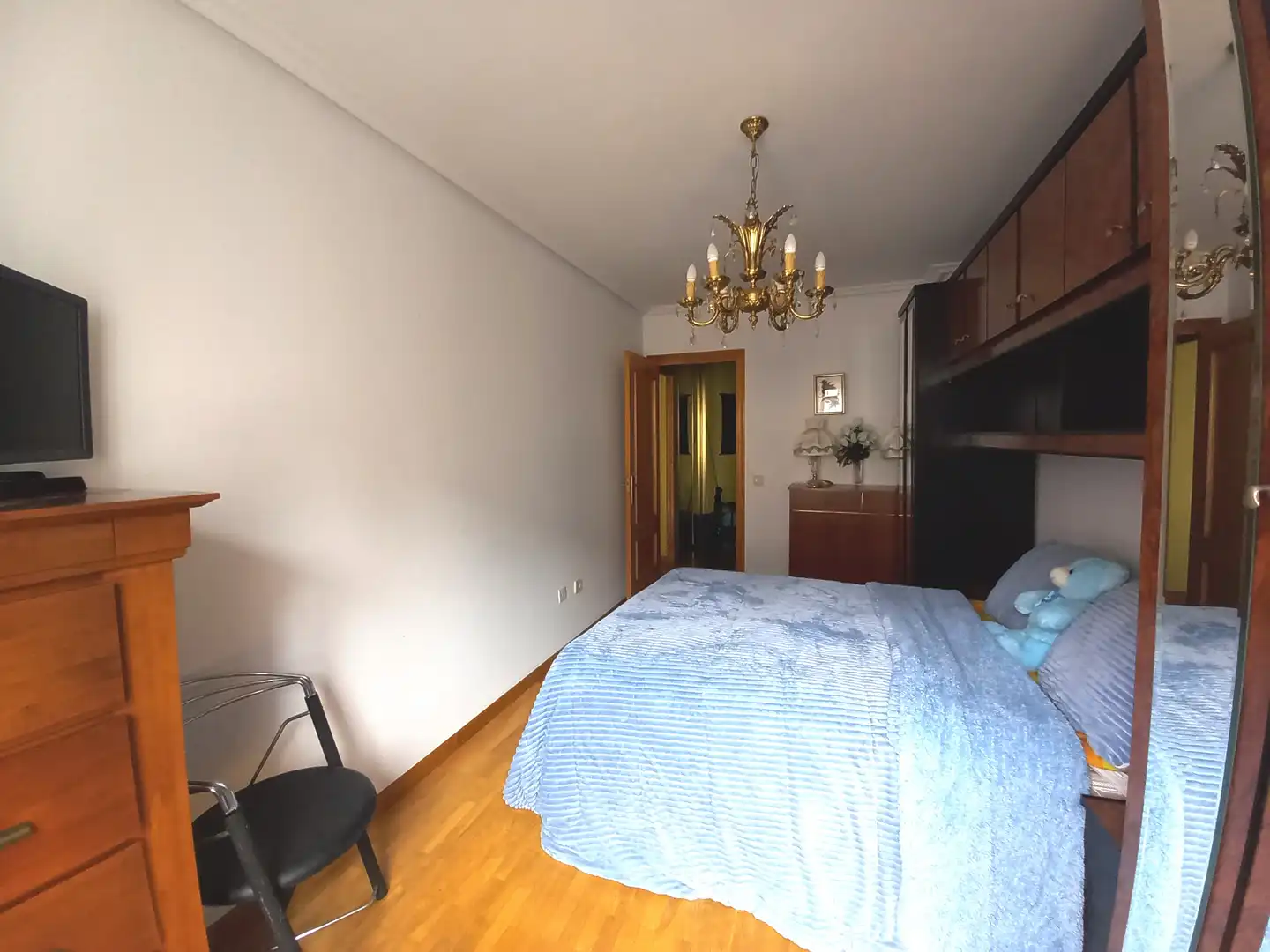 Schlafzimmer von Wohnungen zum Verkauf in Castrillón mit Heizung, Parkett und Terrasse