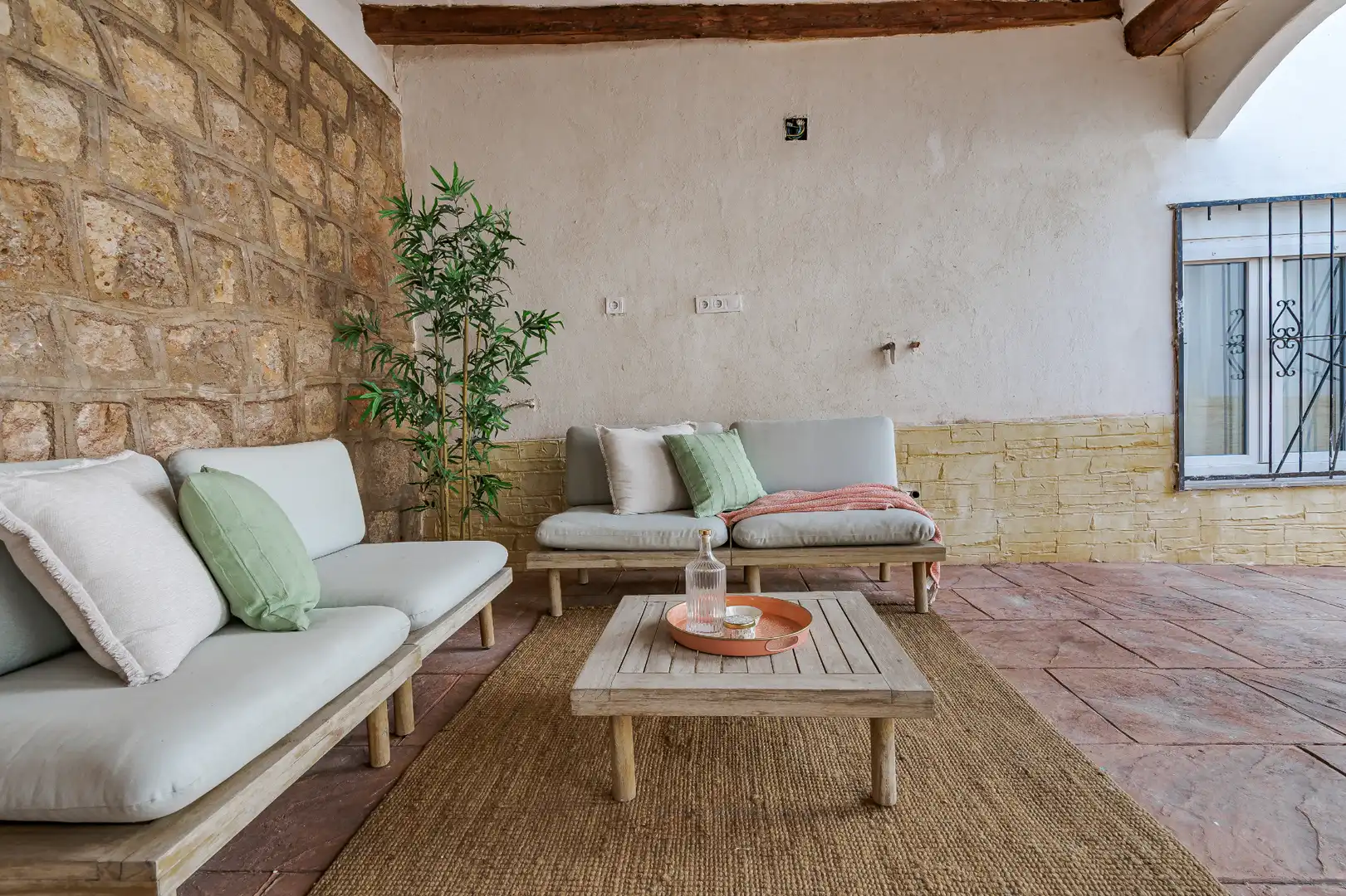 Terrasse von Haus oder Chalet zum Verkauf in Tielmes mit Klimaanlage, Heizung und Privatgarten