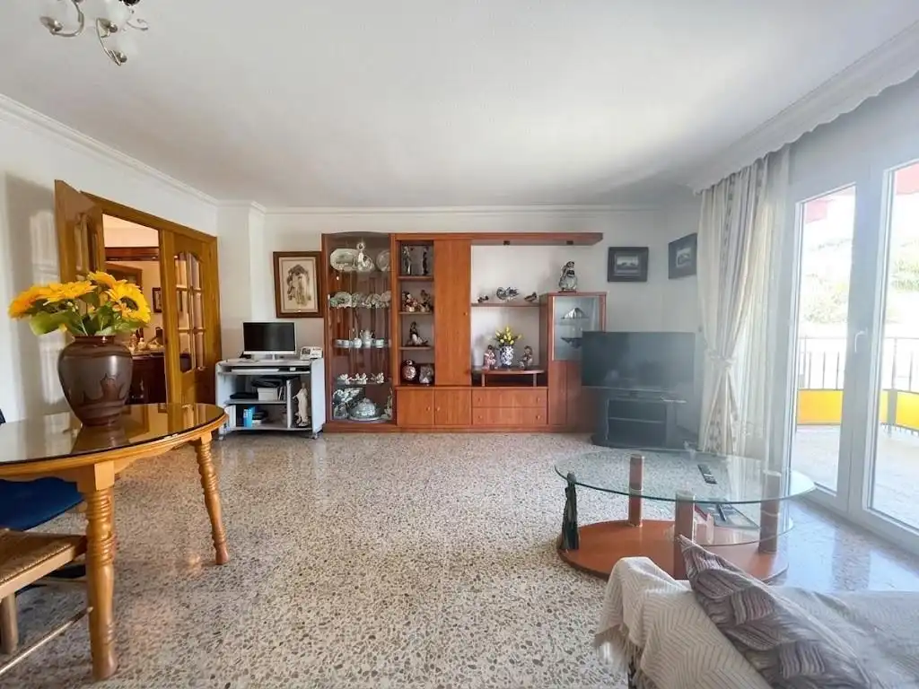 Living room of Flat for sale in Málaga  with Air Conditioner, Heating and Terrace