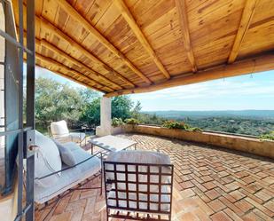 Terrace of Country house for sale in Higuera de la Sierra  with Heating, Private garden and Terrace