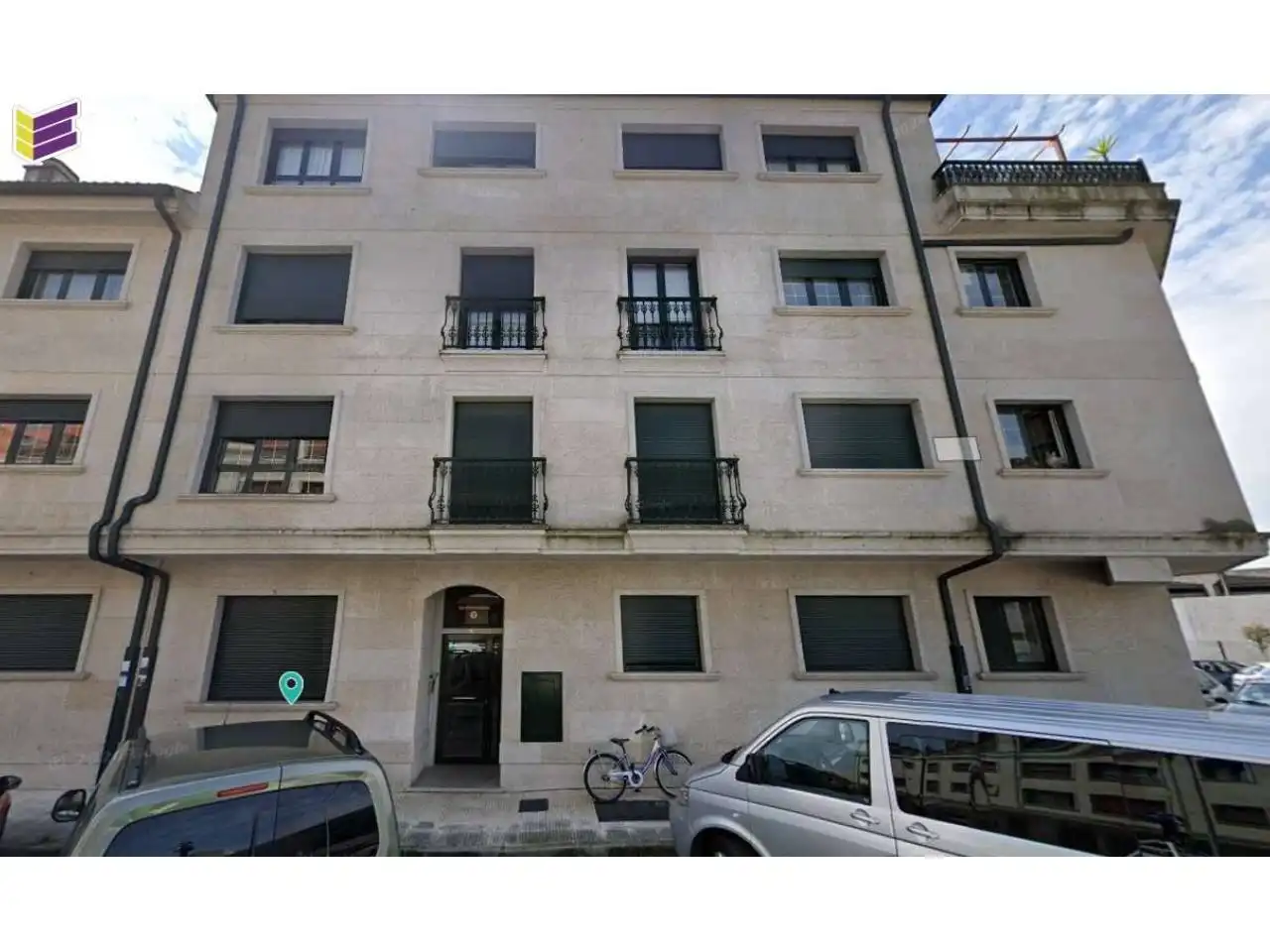 Vista exterior de Piso en venta en Vilagarcía de Arousa con Calefacción y Trastero