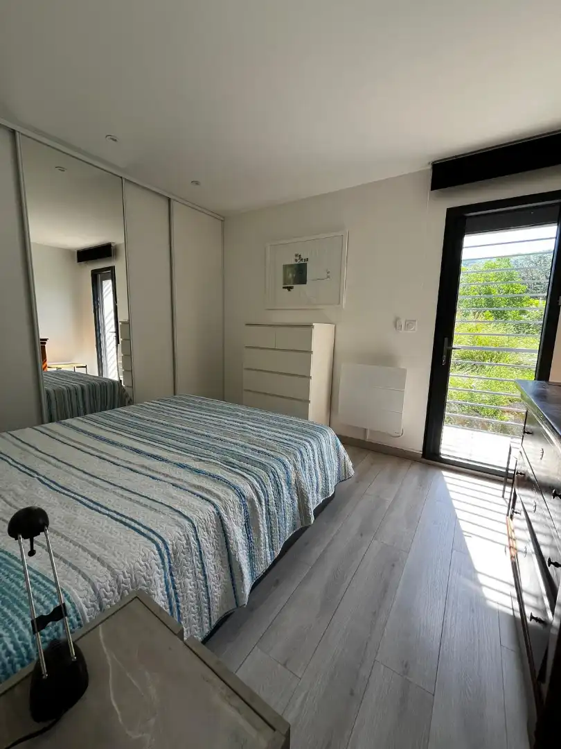 Schlafzimmer von Haus oder Chalet zum Verkauf in Molló mit Möbliert