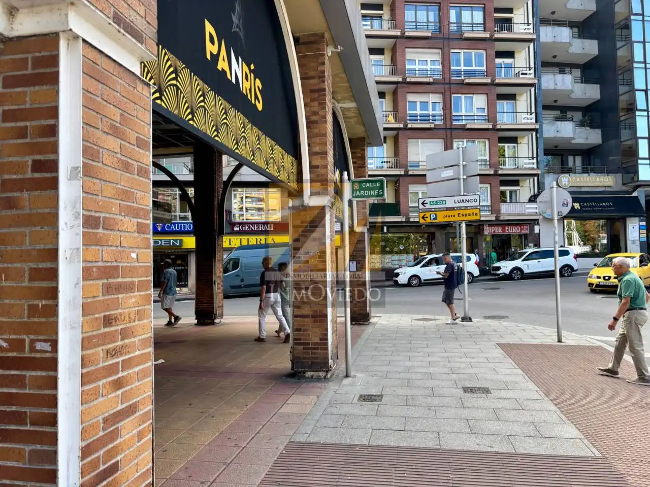 Exterior view of Flat for sale in Avilés  with Heating, Parquet flooring and Terrace