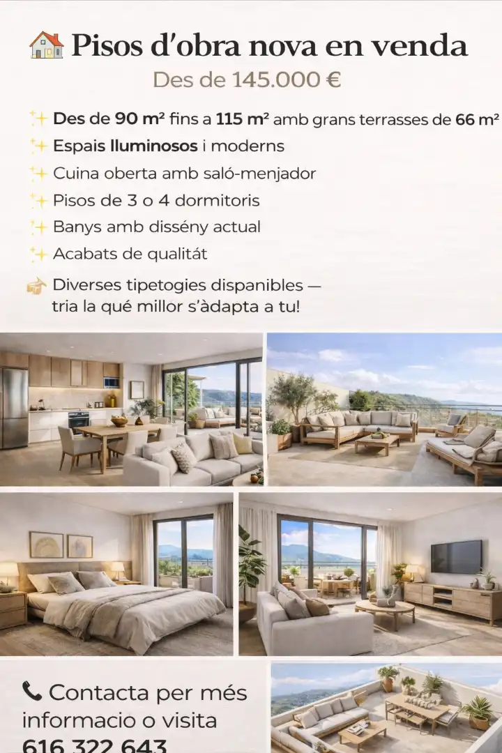 Wohnung zum Verkauf in Carrer Verge de Puigcerver, 11, Alforja