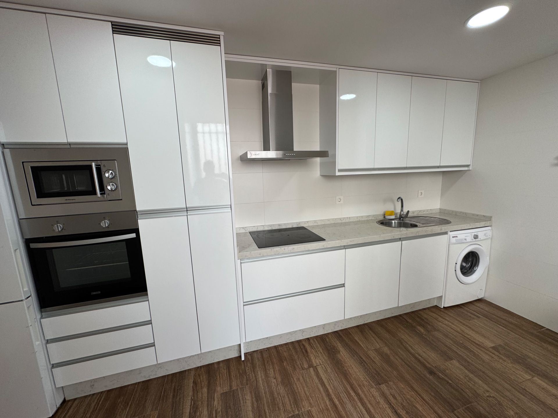 Kitchen of Flat to rent in Salobreña  with Heating, Terrace and Furnished