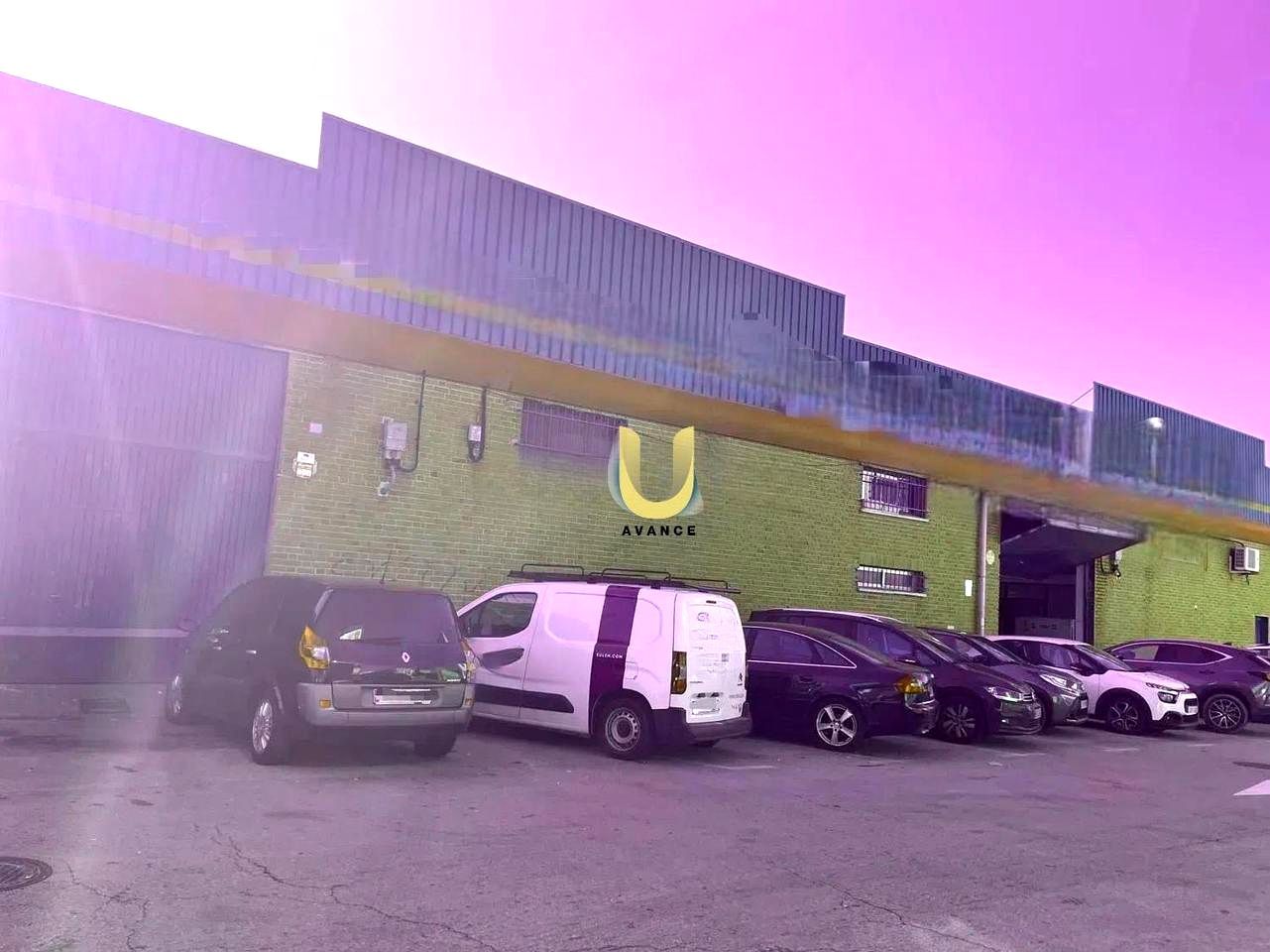 Vista exterior de Nau industrial en venda en Fuenlabrada