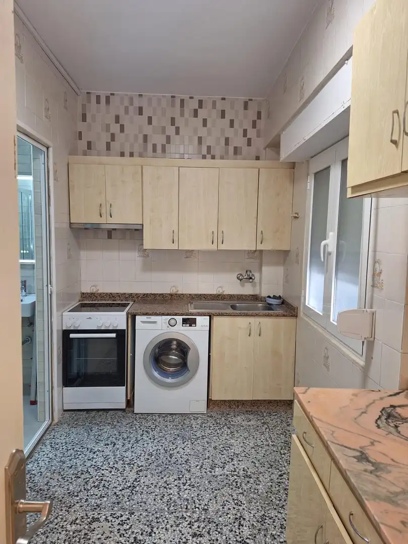 Kitchen of Flat for rent in Murcia  with Air Conditioner, Heating and Furnished