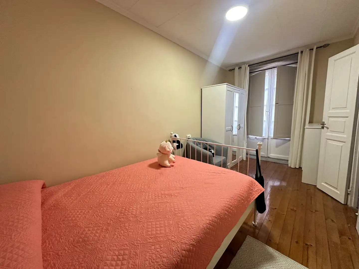 Habitación de Casa o chalet en venta en Santiago de Compostela  con Calefacción, Terraza y Amueblado